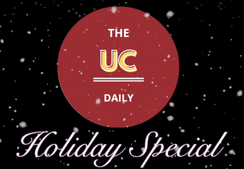 Graphic Text: The UC Daily Holiday Special