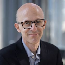 picture of Dimitry Anastakis. He is wearing glasses.