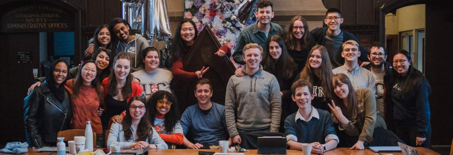 A group of students from UC Lit 2018-2019