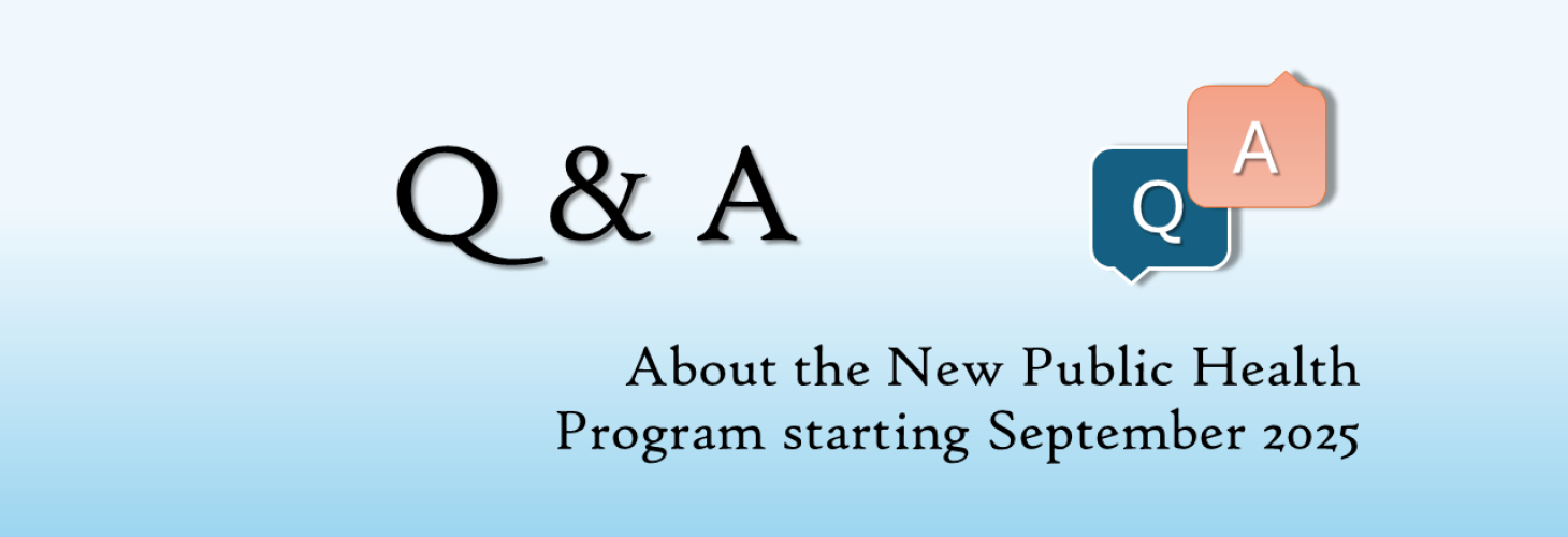 Q & A for New Public Health Program