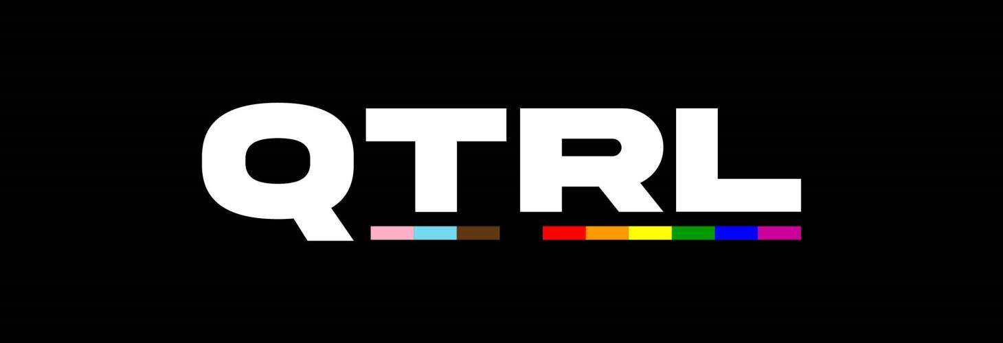 Stylized Text Logo: QTRL