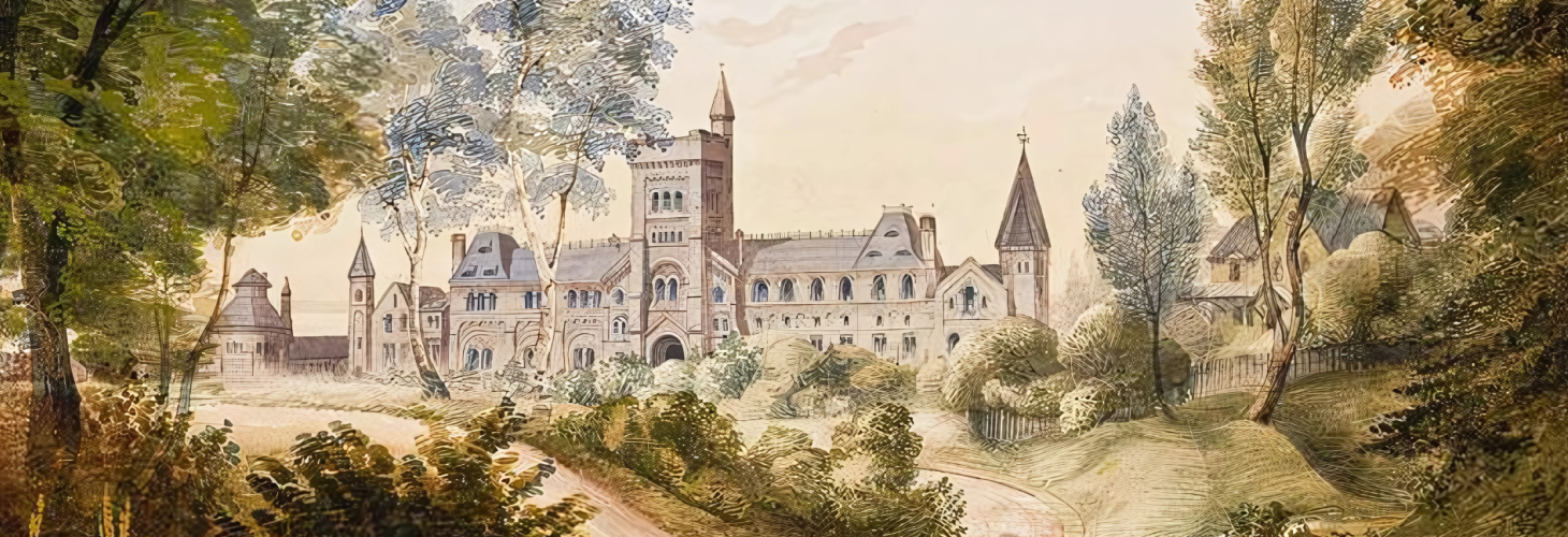 Painting of UC by Henry Martin