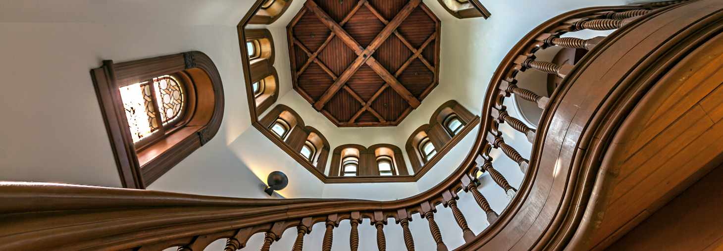 UC's interior staircase