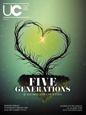 Cover of Five Generations of Alumni and Counting magazine issue