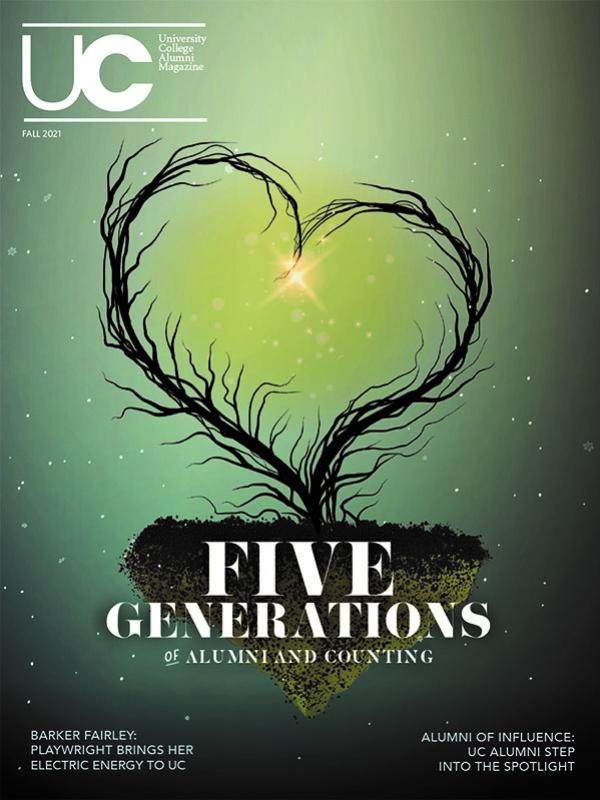 Cover of Five Generations of Alumni and Counting magazine issue