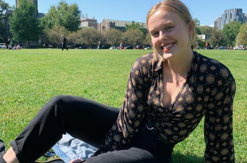 Portrait of Student Hannah Koschanow