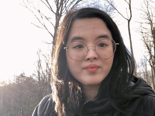 Selfie photo of student Judy Chau