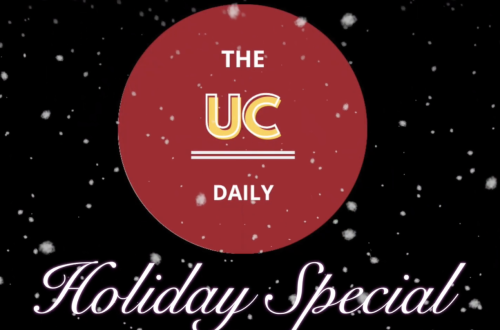 Graphic Text: The UC Daily Holiday Special