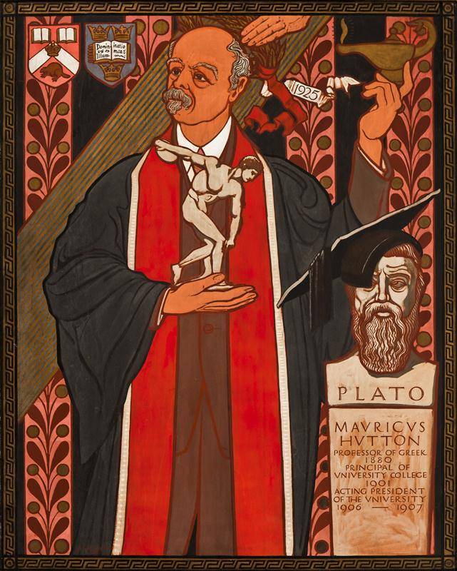 Portrait of Maurice Hutton by J.E.H. MacDonald