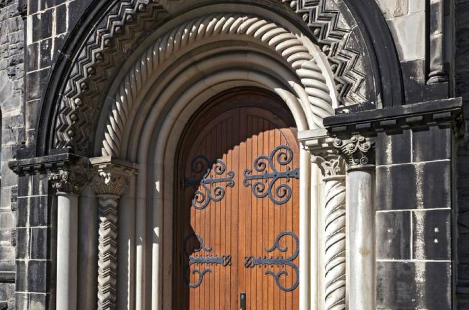 University College External Door