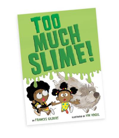 Book cover of Too Much Slime!