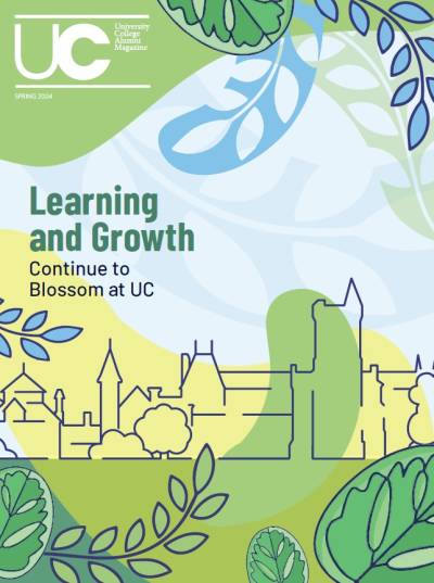 UC Magazine Spring 2024 cover