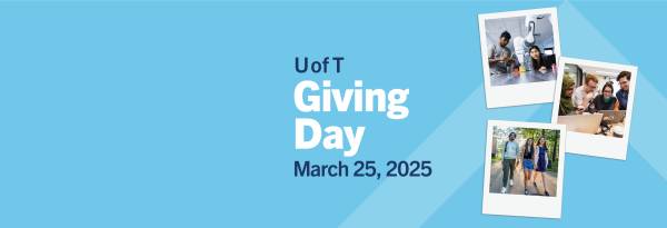 Giving day promotional banner