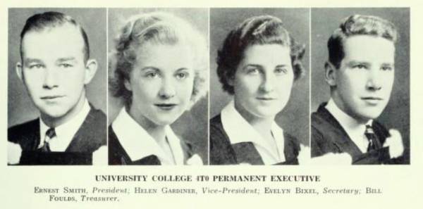 Two young women and two young men