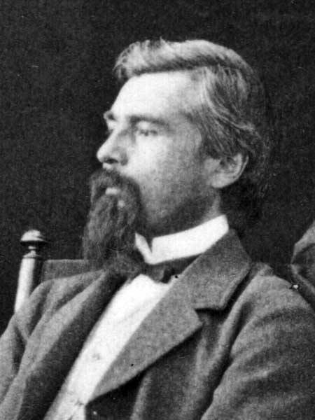 James Ross, seated