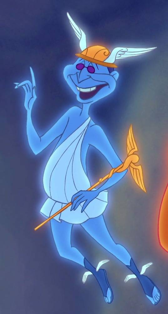 Shaffer as Hermes
