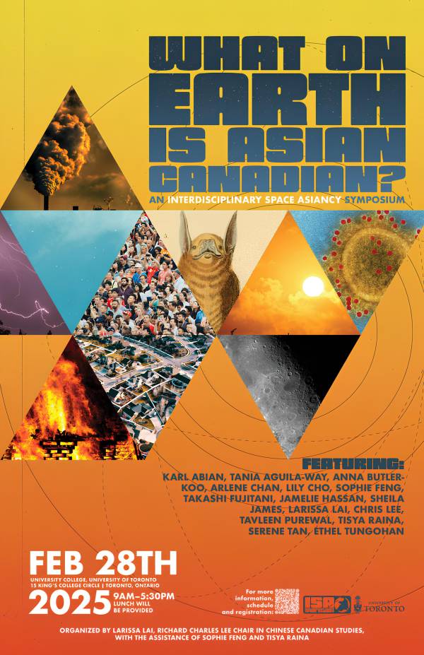 What on earth is asian canadian event poster