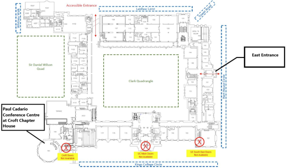 University College First Floor Map