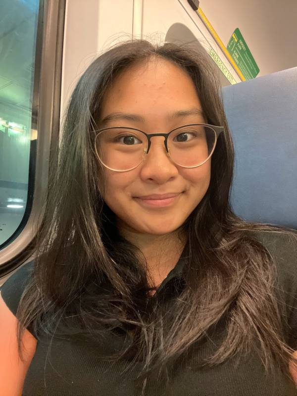 Selfie photo of student Shian Ashley Marcelo
