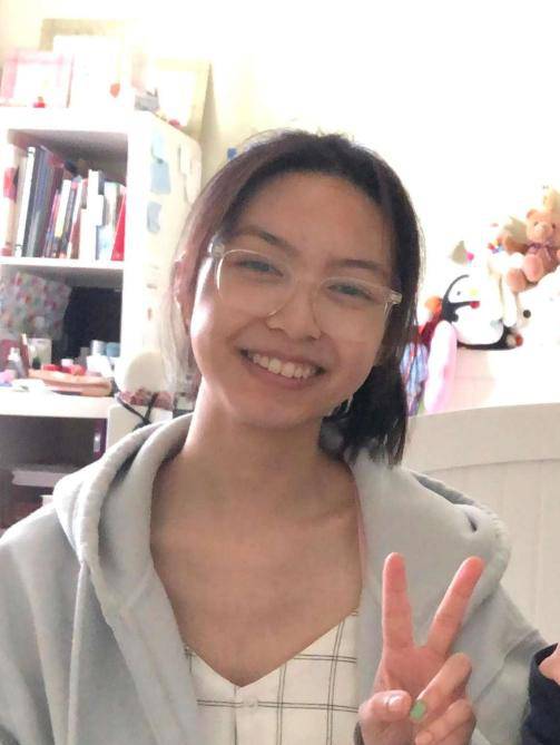 Selfie of student Tiffany Kwong