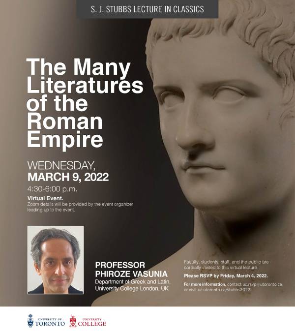S. J. Stubbs Lecture in Classics
