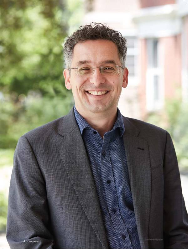 Smiling headshot of Professor Markus Stock, UC Principal