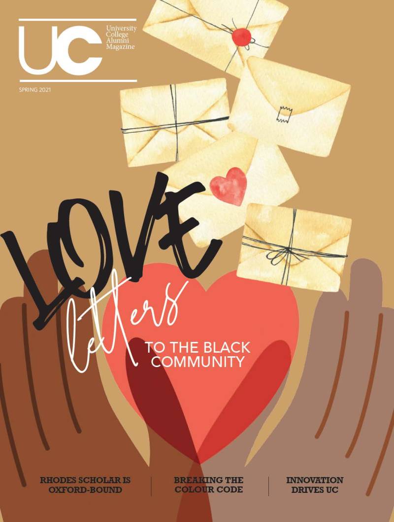 Cover of Love Letters to the Black Community magazine issue